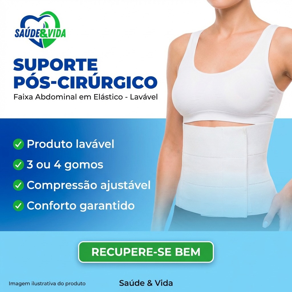 Faixa Abdominal Pós-Cirúrgica