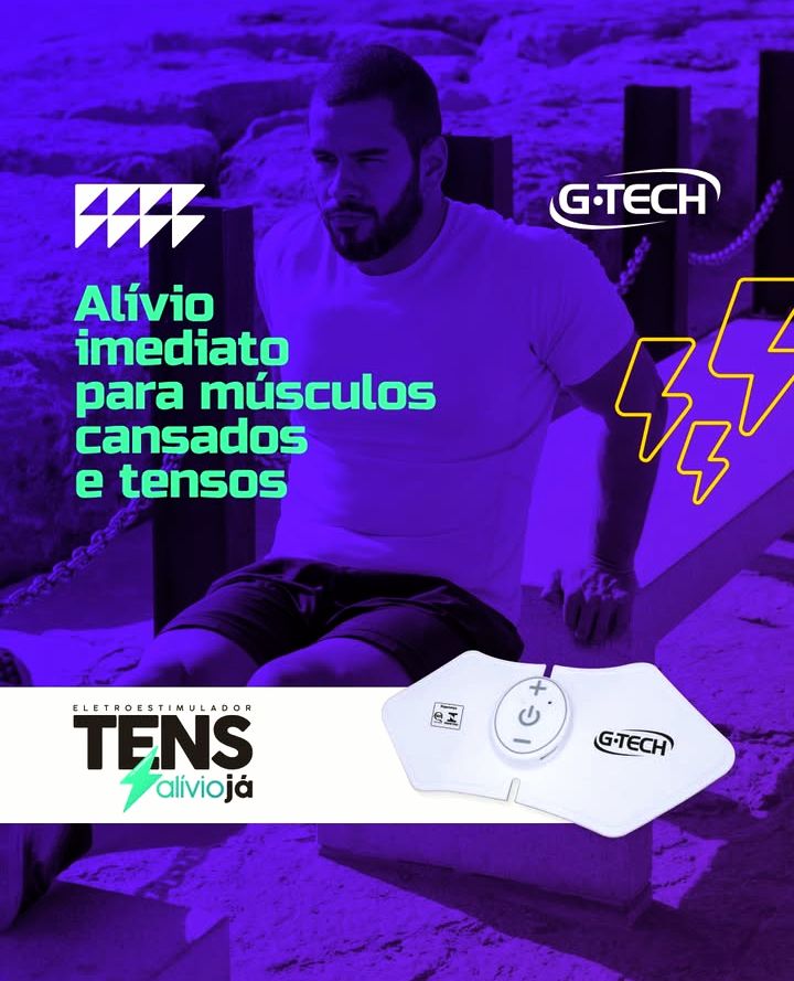 Eletroestimulador TENS G-Tech Alívio Já